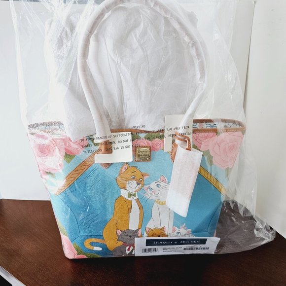 Disney The Aristocats Dooney & Bourke Tote Bag by Ann Shen NWT - Picture 9 of 9